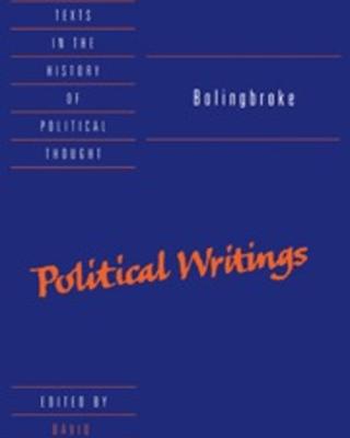 Bolingbroke: Political Writings